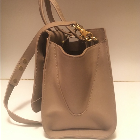 [SOLD] ZAC Zac Posen Eartha Handbag Taupe - Picture 4 of 7